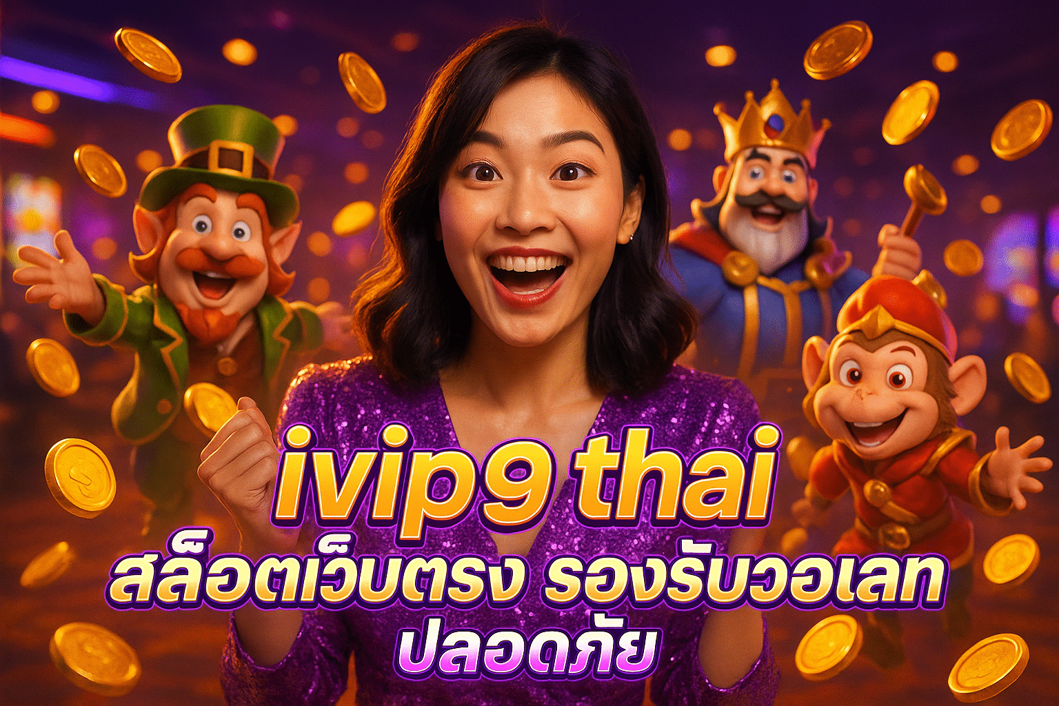 ivip9 thai สล็อตเว็บตรง รองรับวอเลท ปลอดภัย