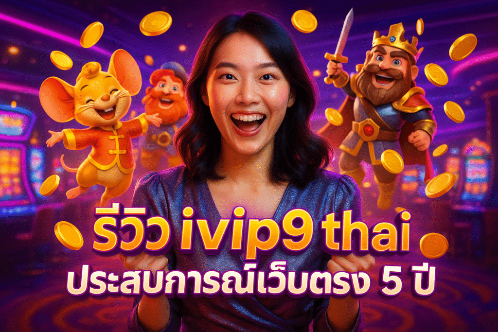 รีวิว ivip9 thai ประสบการณ์เว็บตรง 5 ปี