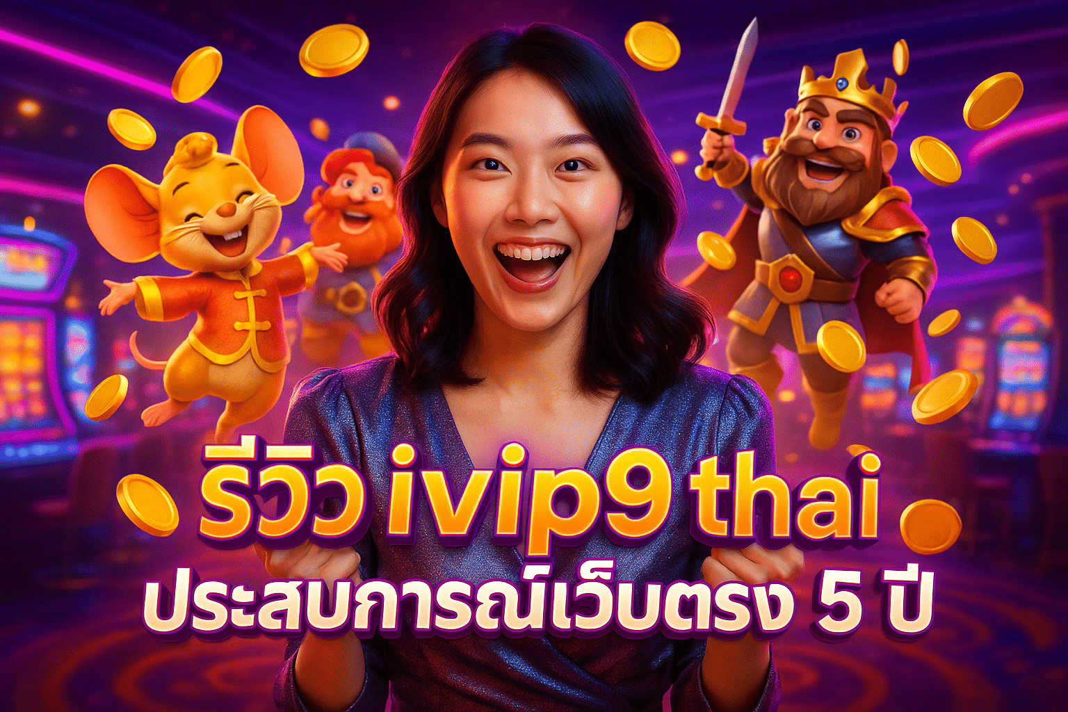 รีวิว ivip9 thai ประสบการณ์เว็บตรง 5 ปี