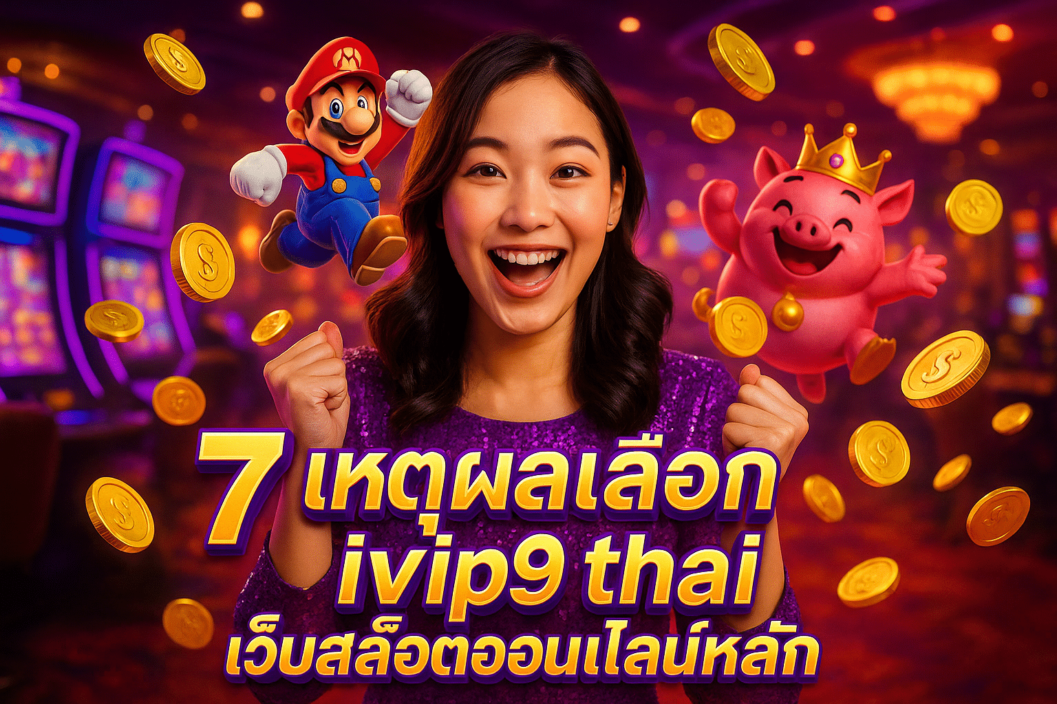 7 เหตุผลเลือก ivip9 thai เว็บสล็อตออนไลน์หลัก