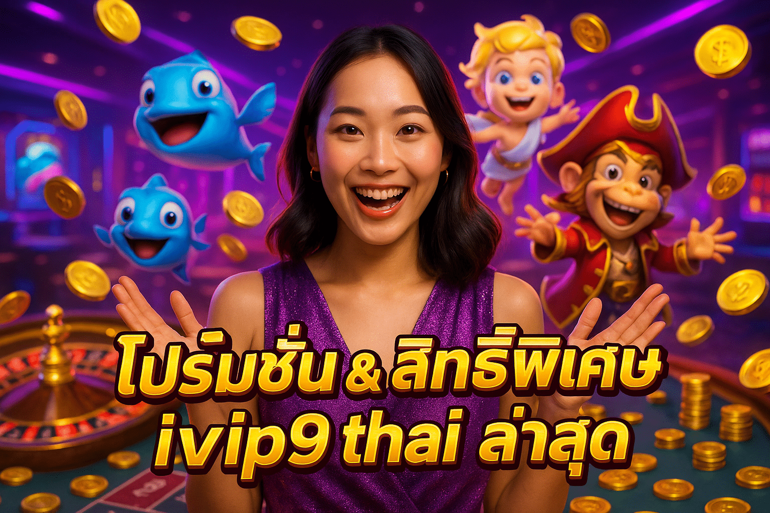 โปรโมชั่น & สิทธิพิเศษ ivip9 thai ล่าสุด